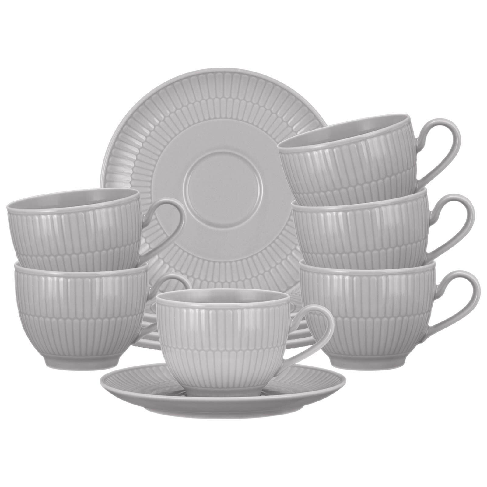 Seltmann Weiden Kaffeetassen Grau