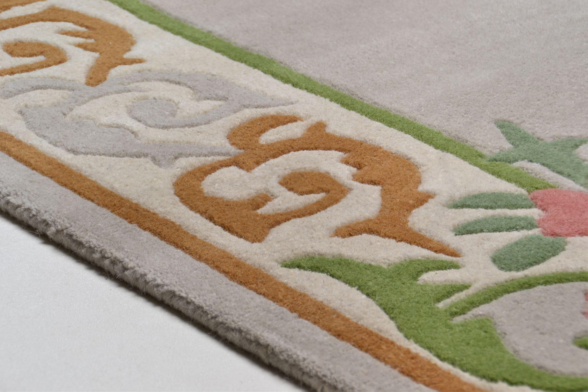 HANDTUFTTEPPICH Hawai 60x90 cm - Beige, Textil (60/90cm) - THEKO