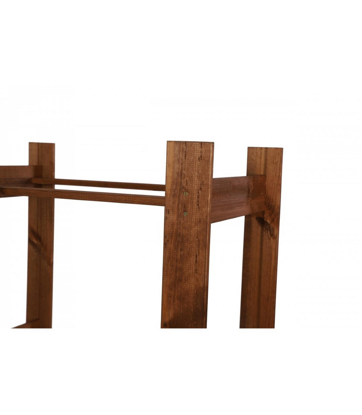 GETRÄNKEKISTENREGAL PINEPEAK 149x70x38,8cm für 4 Kisten Kiefernholz Braun - Braun, Holz (70/149/39cm) - PROREGAL