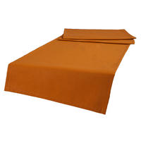 XL-TISCHLÄUFER Wunschton sanddorn-orange 40/220 cm - Orange, Textil (40/220cm) - beties Heimtextil