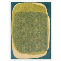 TEPPICH modern Flachgewebe AGATE Grün 240 x 340 cm - Grün, Textil (240/340cm) - Novatrend