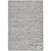 HANDWEBTEPPICH Anden 70x130 cm - Dunkelgrau, Textil (70/130cm) - Rug and Roll
