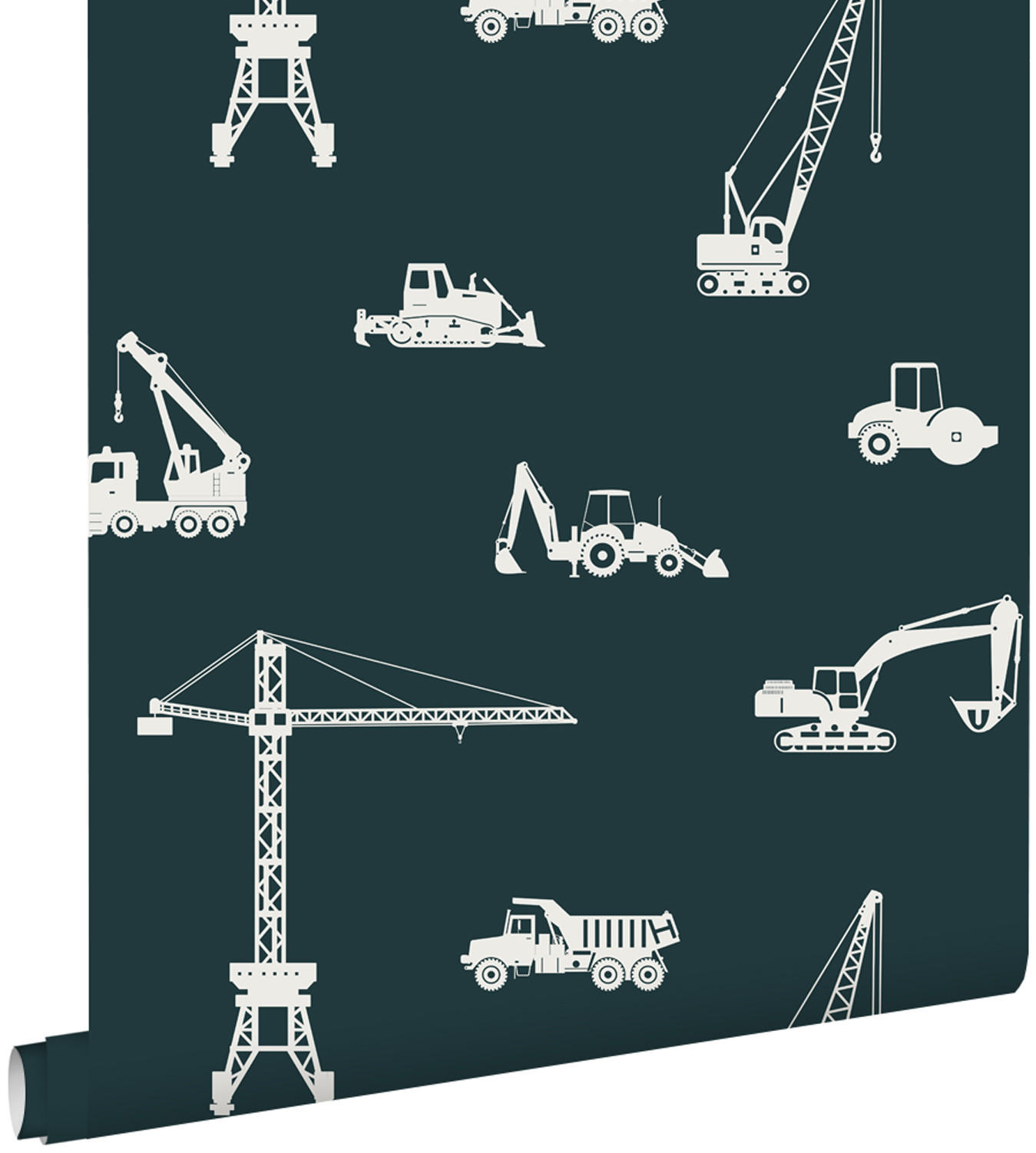 TAPETE Fahrzeuge 53 cm x 10.05 m - Blau, Papier (53/0.1cm) - ESTAhome