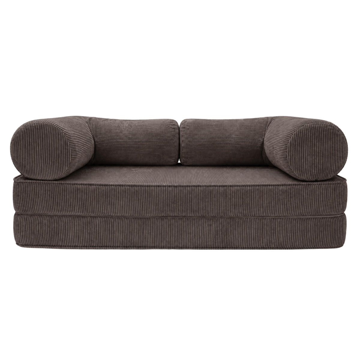 PREMIUM Lounge Sofa mit modernem Komfort Braun - Braun, Textil (200/70/100cm) - SURB