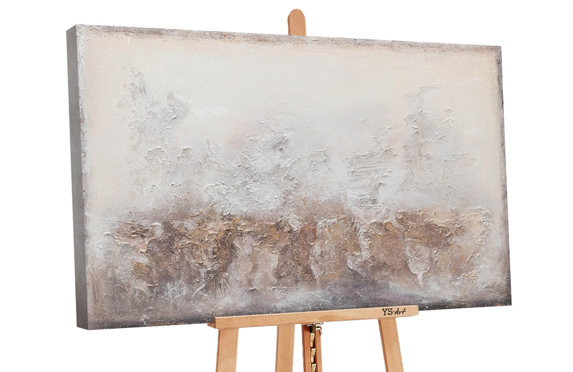 GEMÄLDE Hochglanz auf Keilrahmen 140x100 cm - Braun, Holz (140/100cm) - YS-art gallery