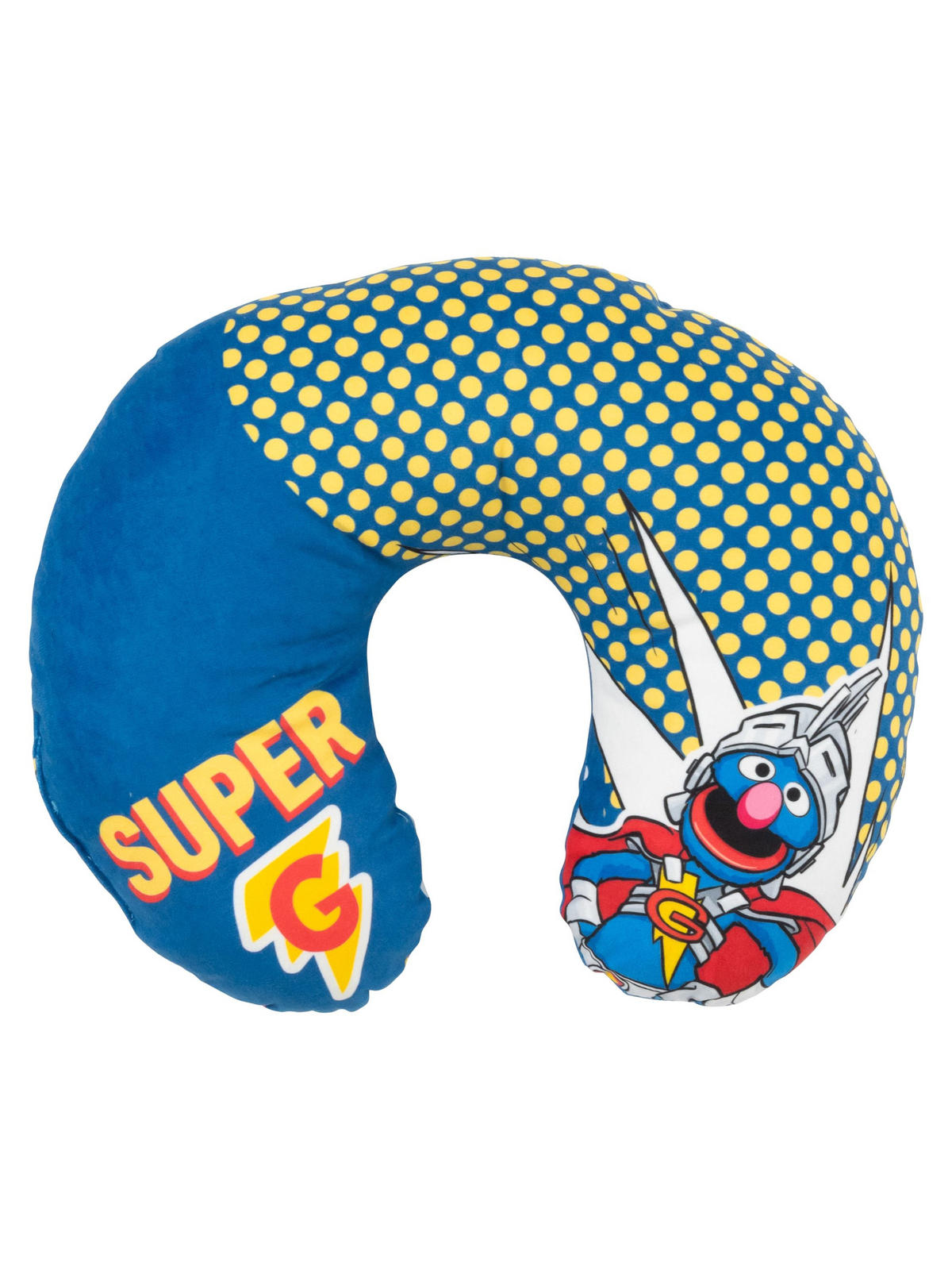 NACKENKISSEN Sesamstraße Mehrfarbig 35 x 30 cm - Blau, Textil (35/30cm) - United Labels