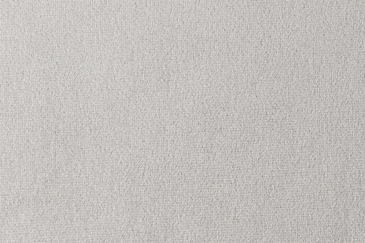 KOPFTEIL gepolstert - Gesteppt – hellgrauer Samtstoff - 90 cm - Beige/Hellgrau, Karton/Holz (90/120/10cm) - Sommeil de Plomb