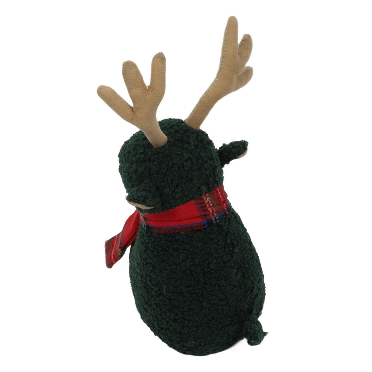 TÜRSTOPPER Rentier - Grün, Textil (20/22cm) - Home Styling Collection