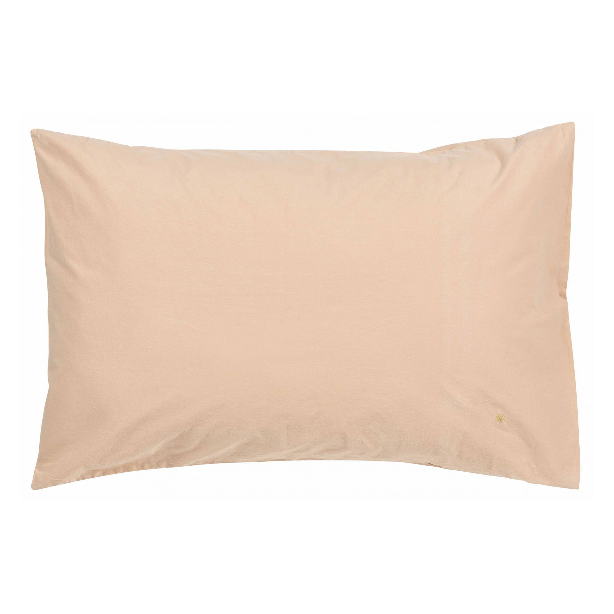 KISSENBEZUG Céleste muskatnuss 50 x 80 cm - Braun, Textil (50/80cm)