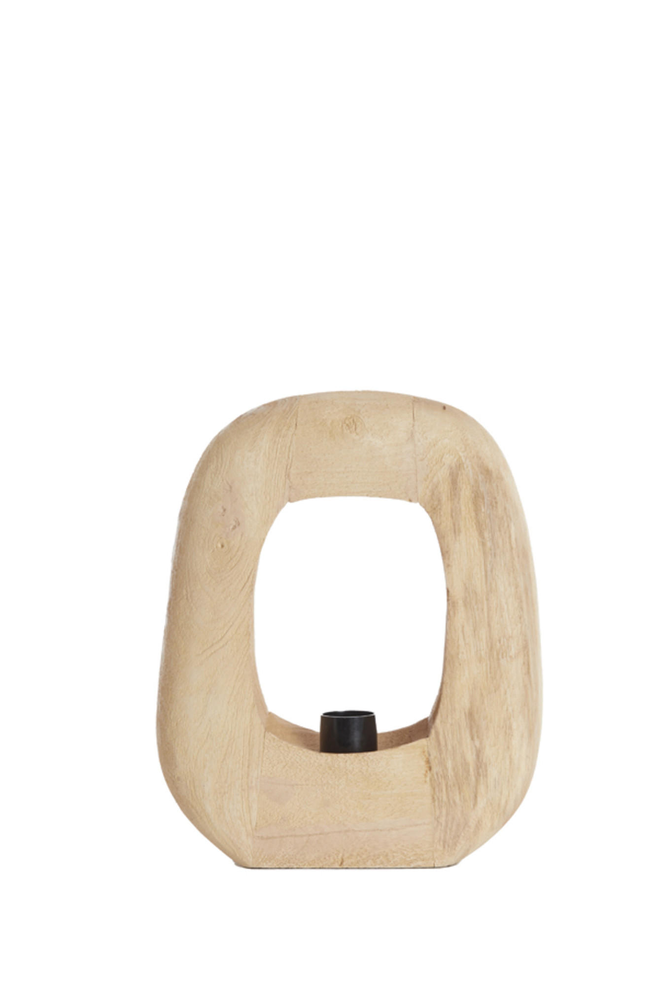 TISCHLAMPE Kelafo Braun 24/8/30 cm - Braun, Holz (24/8/30cm) - Light & Living