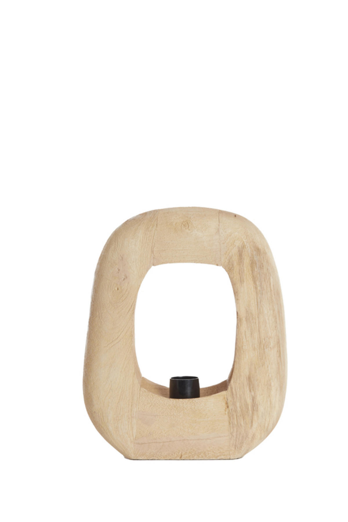 TISCHLAMPE Kelafo Braun 24/8/30 cm - Braun, Holz (24/8/30cm) - Light & Living
