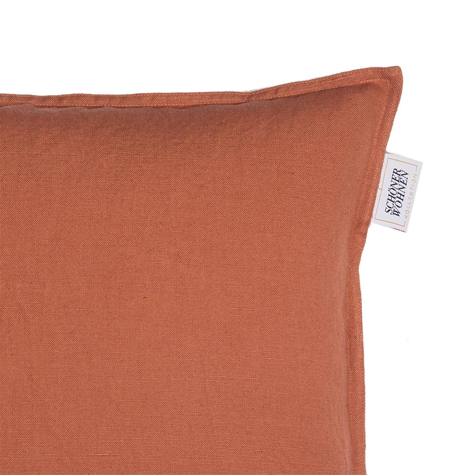 KISSENHÜLLE SW-LINO 38/38 cm  - Terracotta, Basics, Textil (38/38cm) - Schöner Wohnen