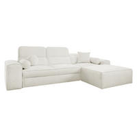 ECKSCHLAFSOFA Vito I, Seite: Rechts - Creme, Holz/Textil (276/187cm) - MIRJAN24