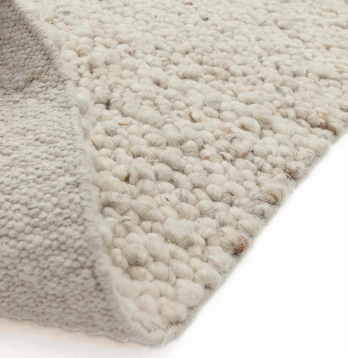 TEPPICH Wohn-/Schlafzimmer DAREL Weiß 120x170 cm - Weiß, Naturmaterialien (120/170cm) - Novatrend