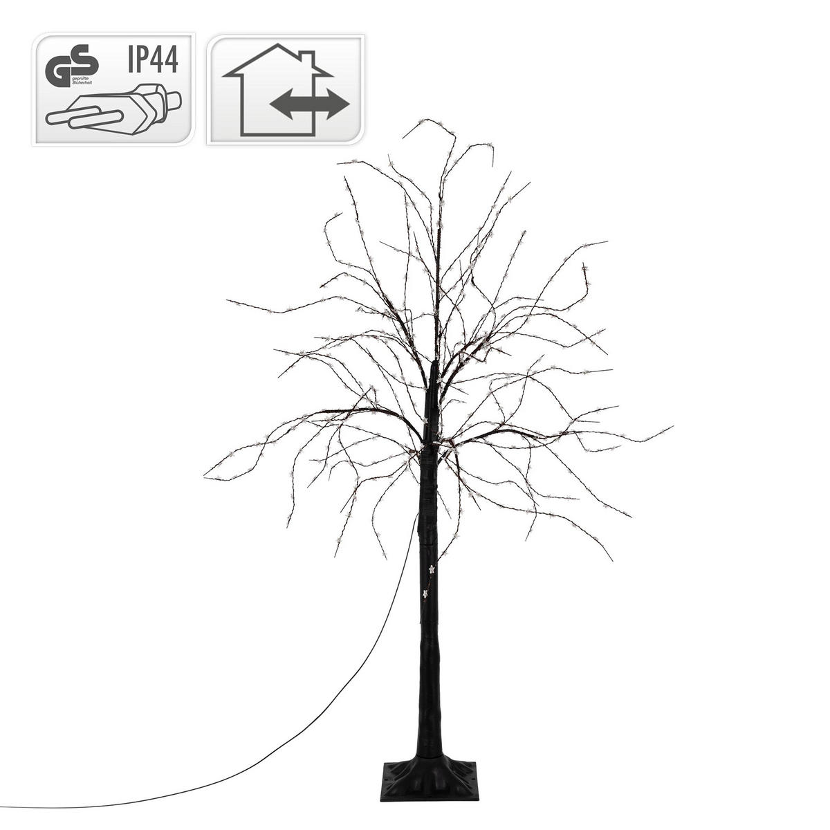 WEIHNACHT BAUM 120 cm - Schwarz, Kunststoff (90/120/90cm)