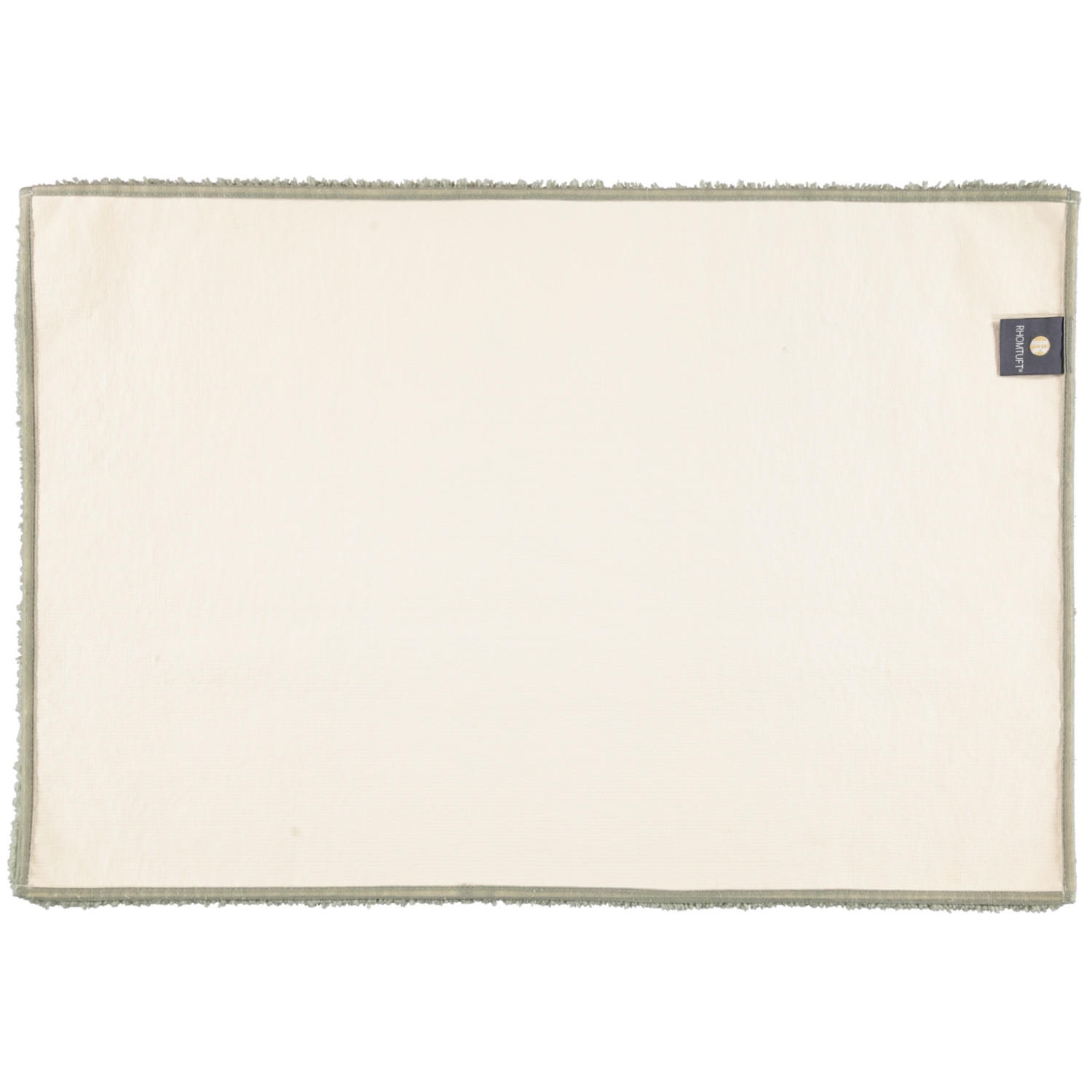 BADTEPPICHE SQUARE JADE - 90 - Grün, Textil (60/90cm) - Rhomtuft