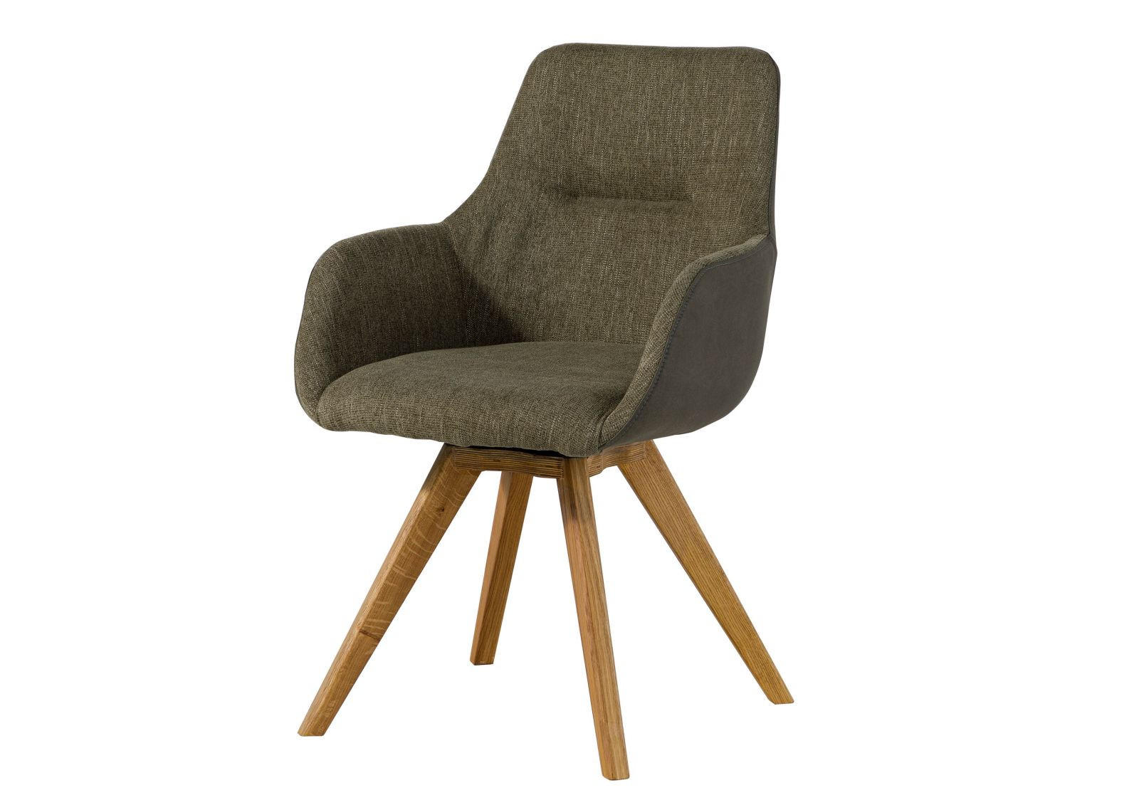 STUHL 100% Polyester 56 x 60 x 87 cm grün TACOMA #13 - Grün, Kunststoff (56/87/60cm) - Massivmoebel24