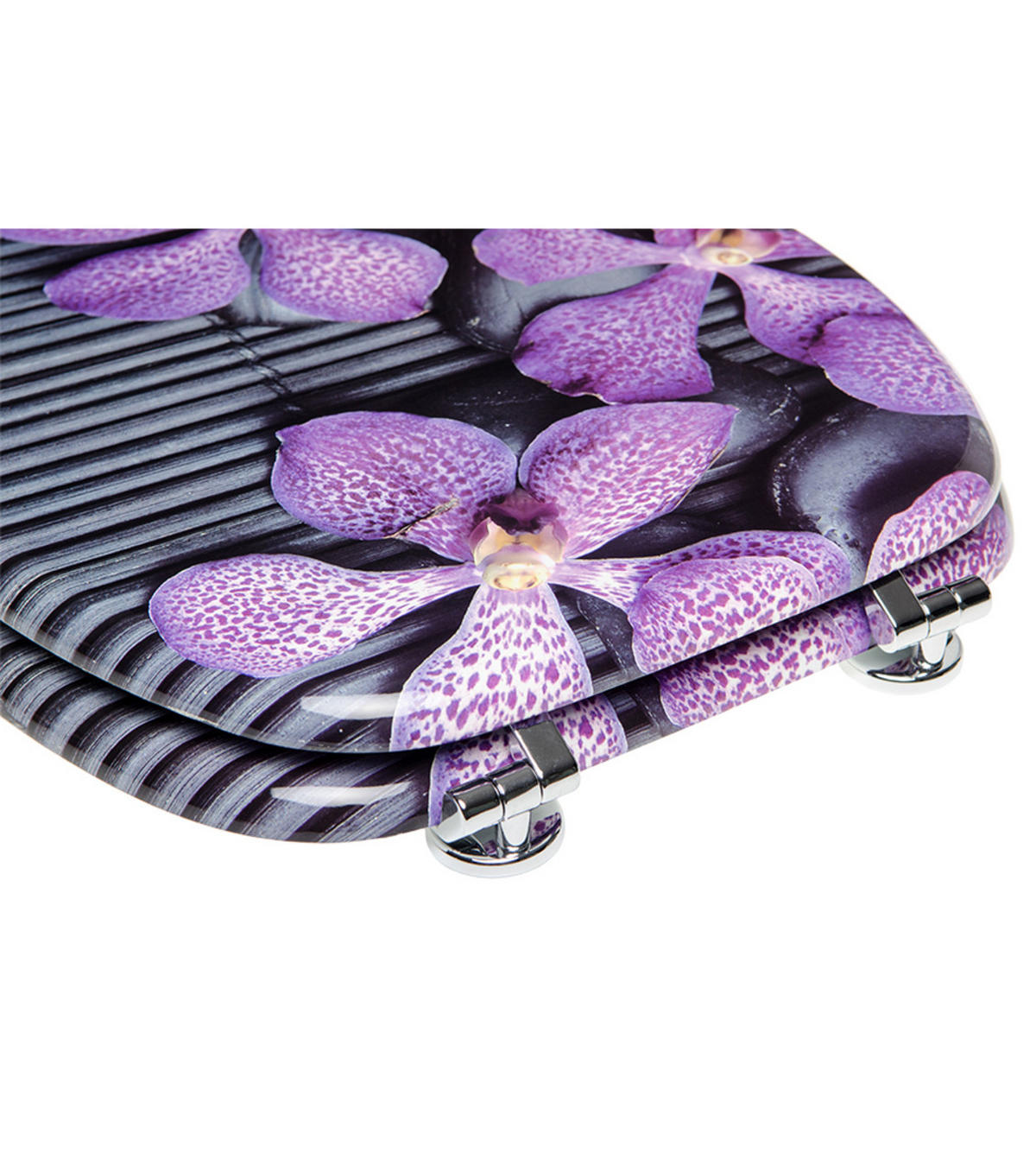 WC-SITZ Vanda - Violett, Holzwerkstoff (38/6/47cm) - Sanilo