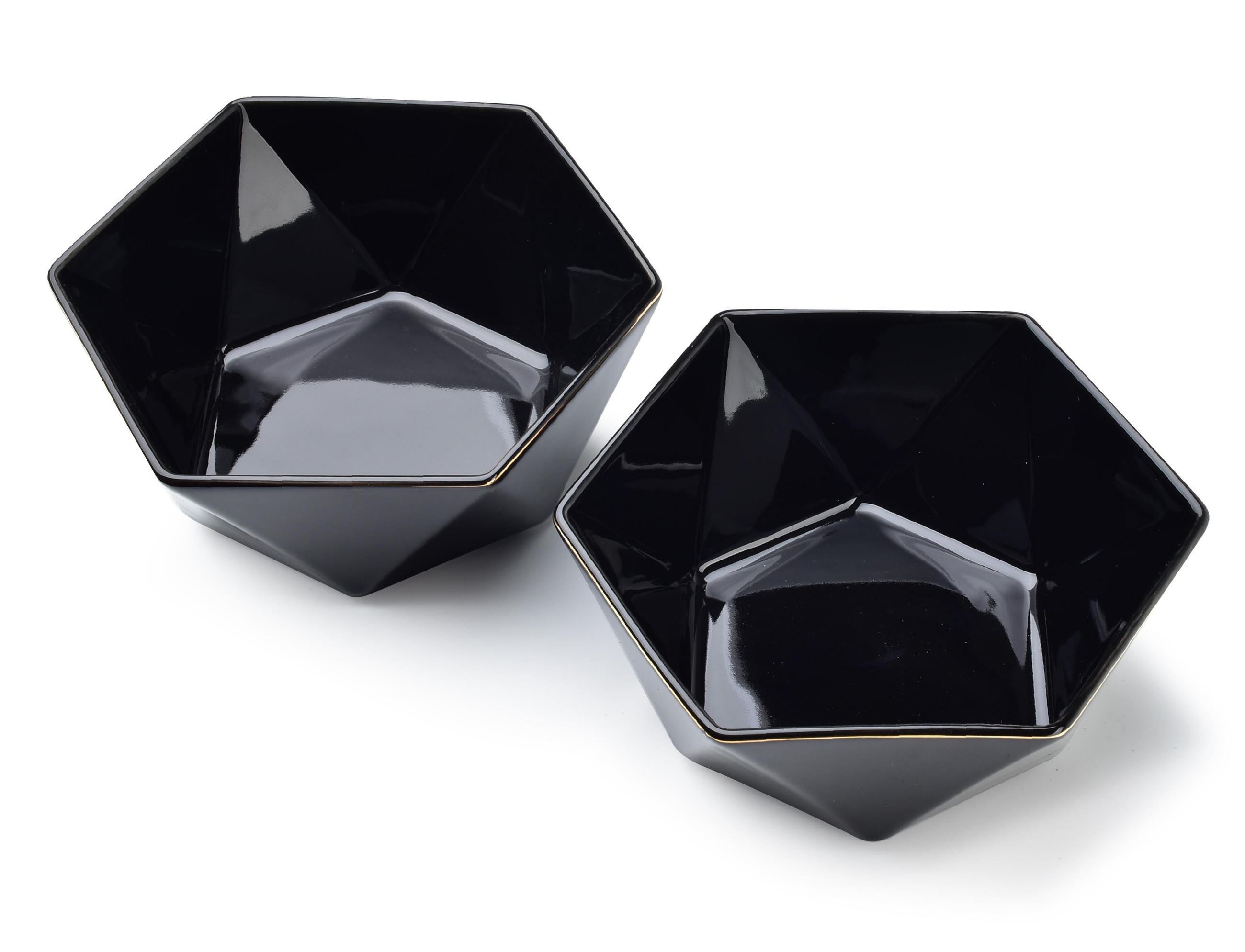 SCHALE Ralph Schwarz 15.5/17/7 cm Keramik - Schwarz, Keramik (15.5cm) - Mondex