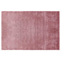 KURZFLOR-TEPPICH Gesi II 230/160 cm - Pink, Naturmaterialien (160/230cm) - Beliani