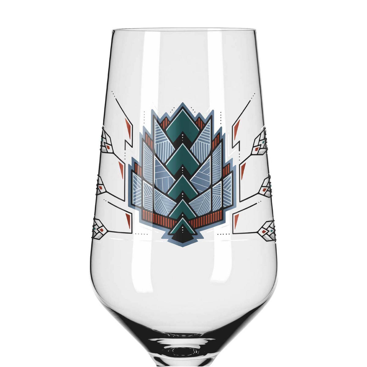 PILSGLÄSER MIT MOTIV Brauchzeit transparent 374 ml 2er Set - Transparent, Glas (0.374L) - Ritzenhoff