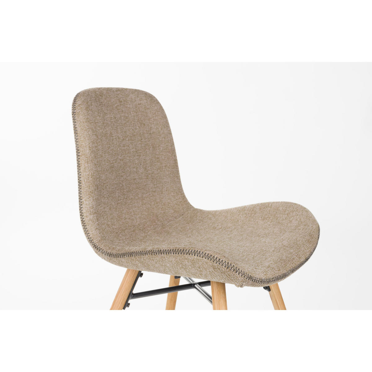 ESSZIMMERSTUHL Lester Braun - 2 er Set - Braun, Kunststoff (55.5/81/51cm) - Housecraft Living