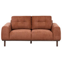2-SITZER-SOFA Stoff Goldbraun Laurila - Goldfarben, Textil (170/71/92cm) - Beliani