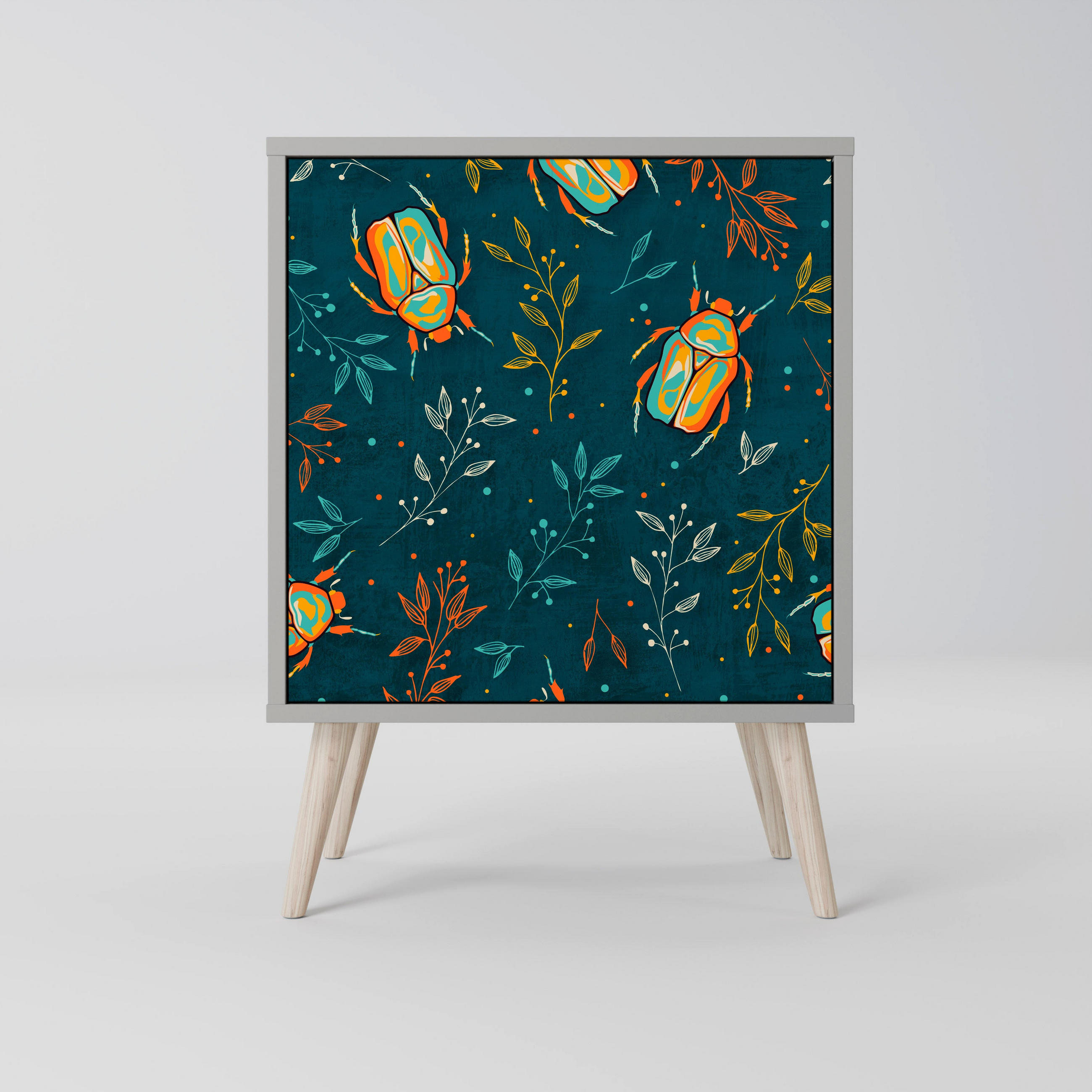 SpaceRebels Sideboard Grau 57.5x77.5x42 cm