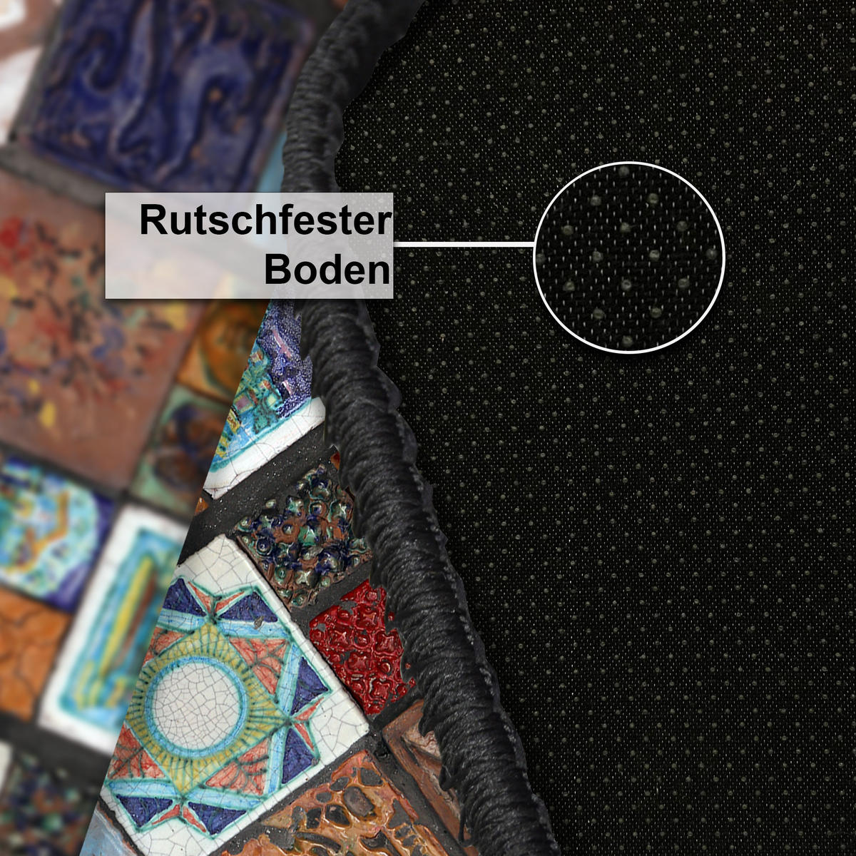 TEPPICH Superlonga 200/300 cm - Multicolor, Textil (200/300cm) - Bamyum