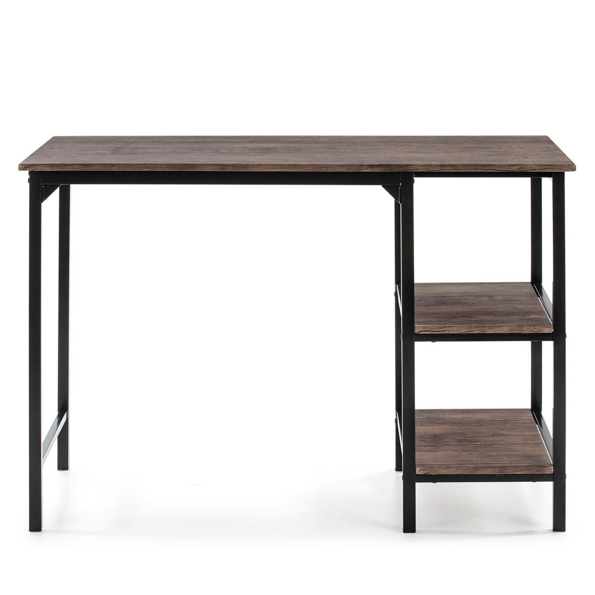 SCHREIBTISCH 110/55/76 Colon Schwarz - Schwarz, Holzwerkstoff (55/110/76cm) - VS Venta-stock