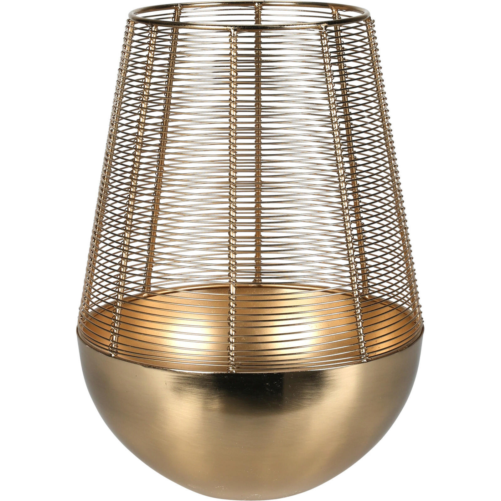 Home Styling Collection Windlicht Gold 20x32x20 cm