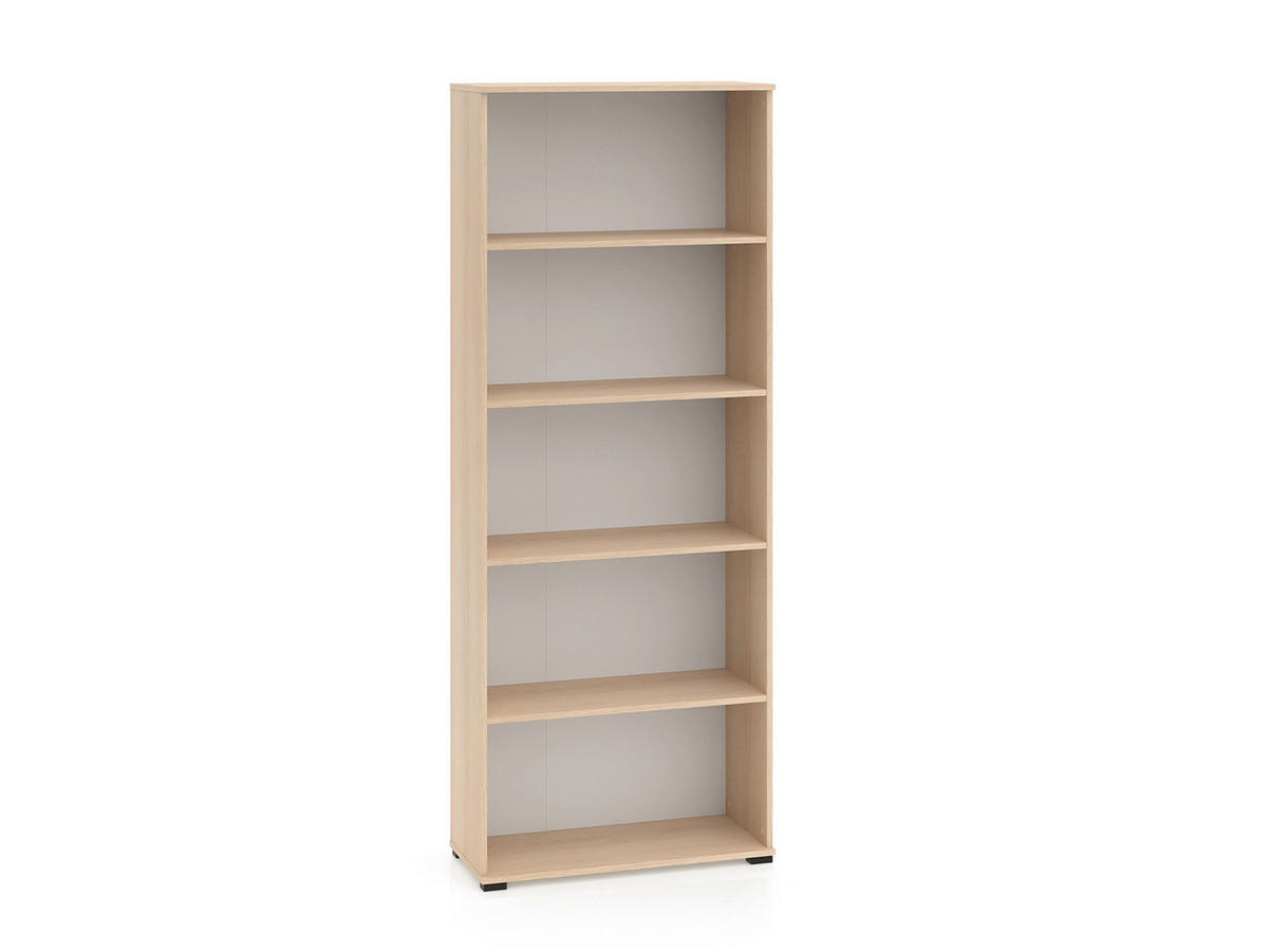 AKTENREGAL – 79 cm – Odelis - Eichefarben, Holzwerkstoff (79/203/34cm) - hi-markt