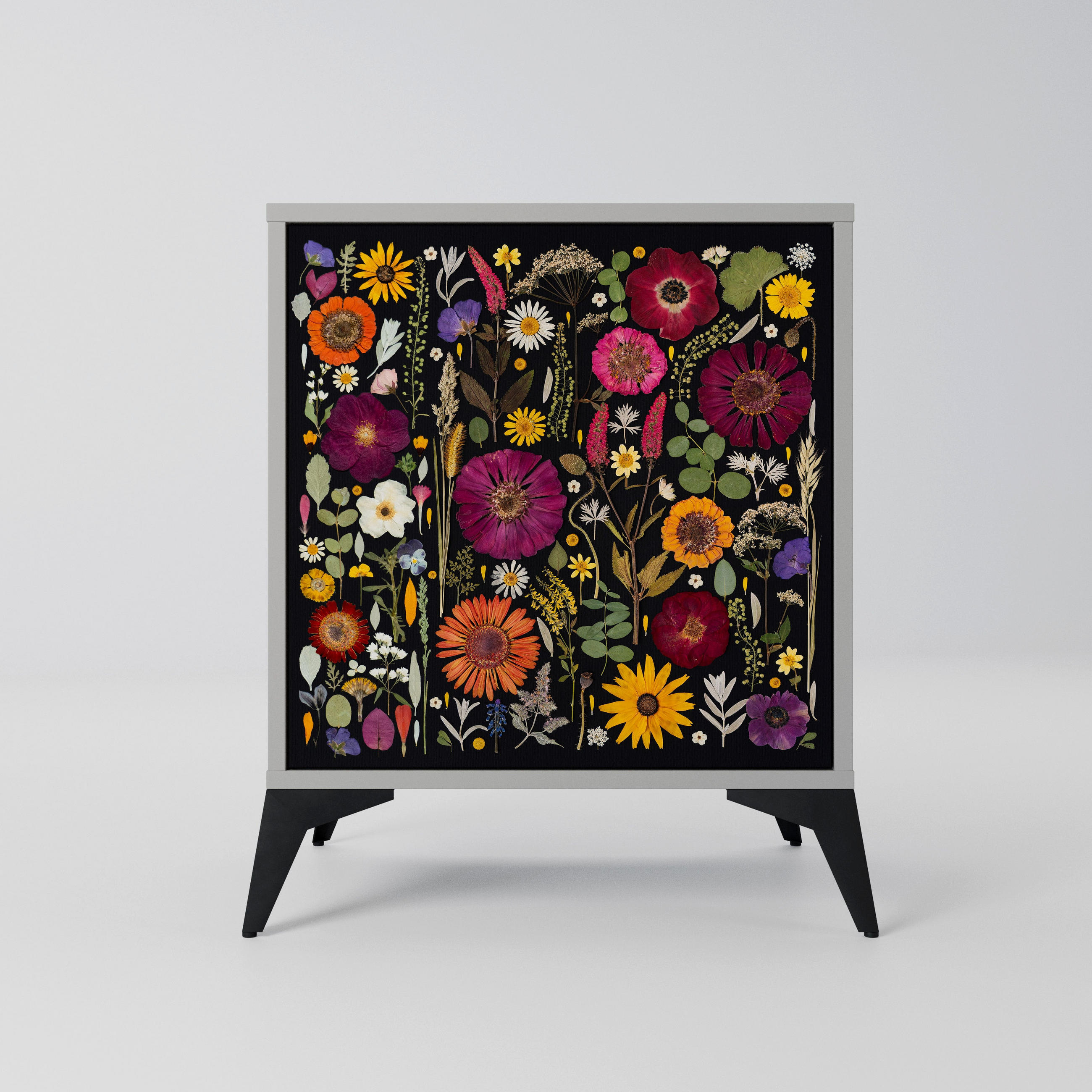 SpaceRebels Sideboard Grau 57.5x70.5x42 cm