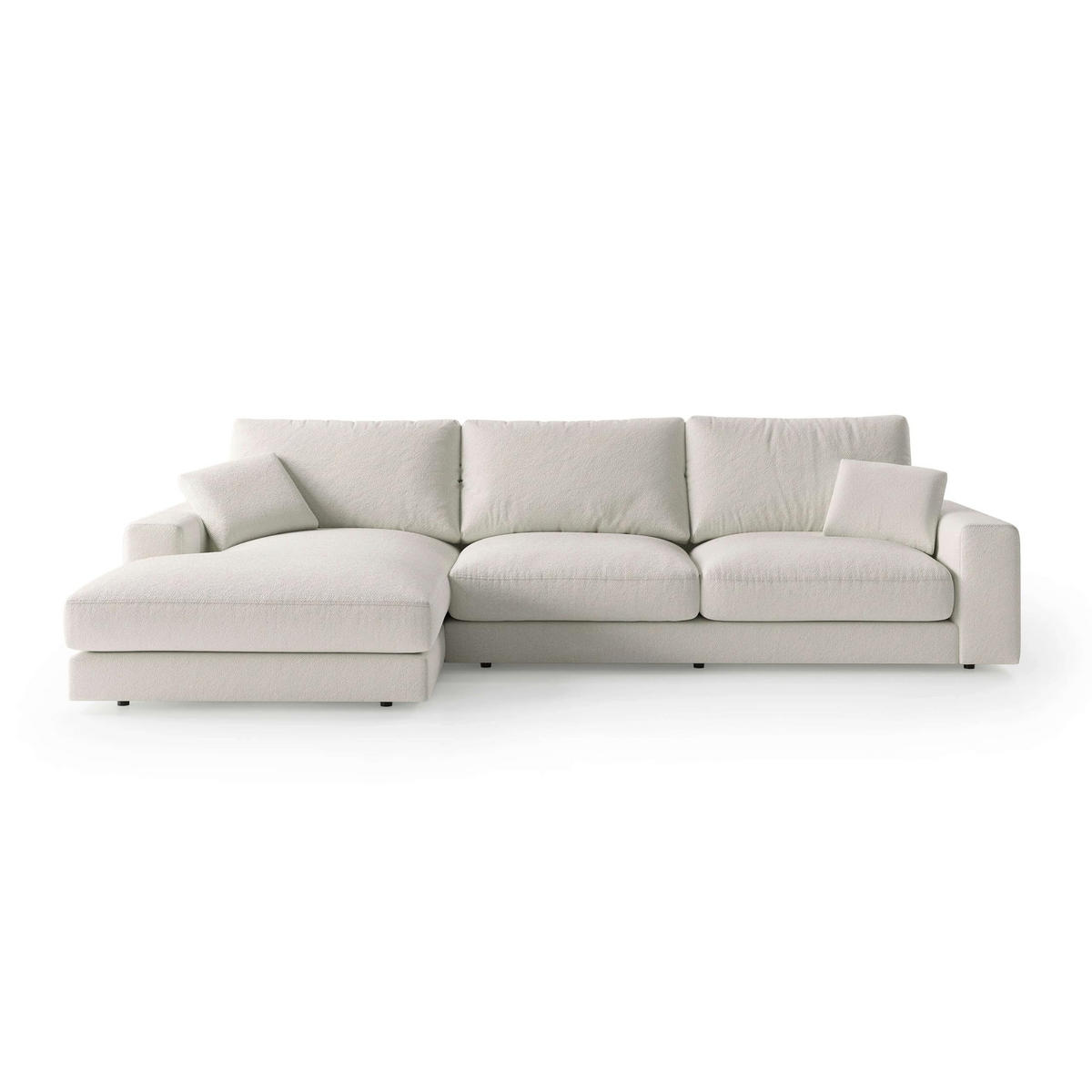 ECKSOFA Harvesty Goldfarben - Goldfarben, Textil (332/92/169cm) - Pillovely
