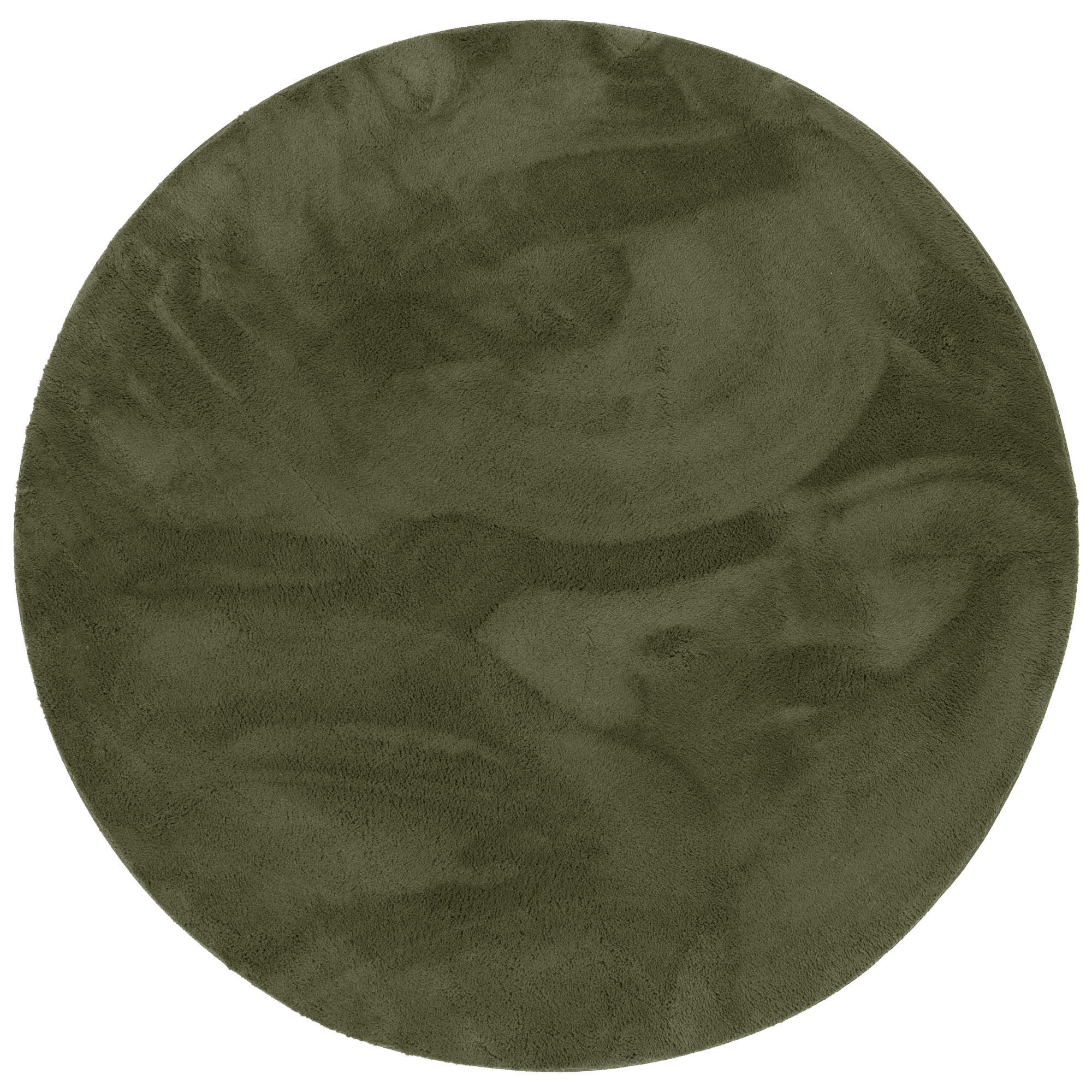 Pergamon Fellteppich Waldgrün 160x160 cm