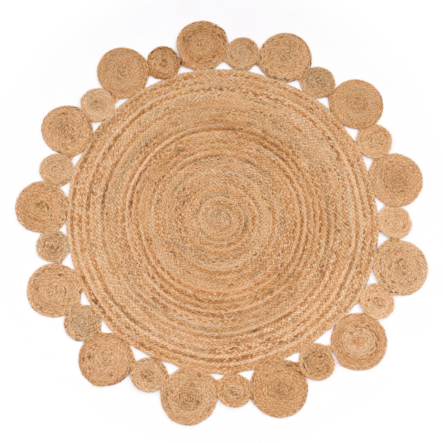 Paco Home Naturfaserteppich 80x80 cm