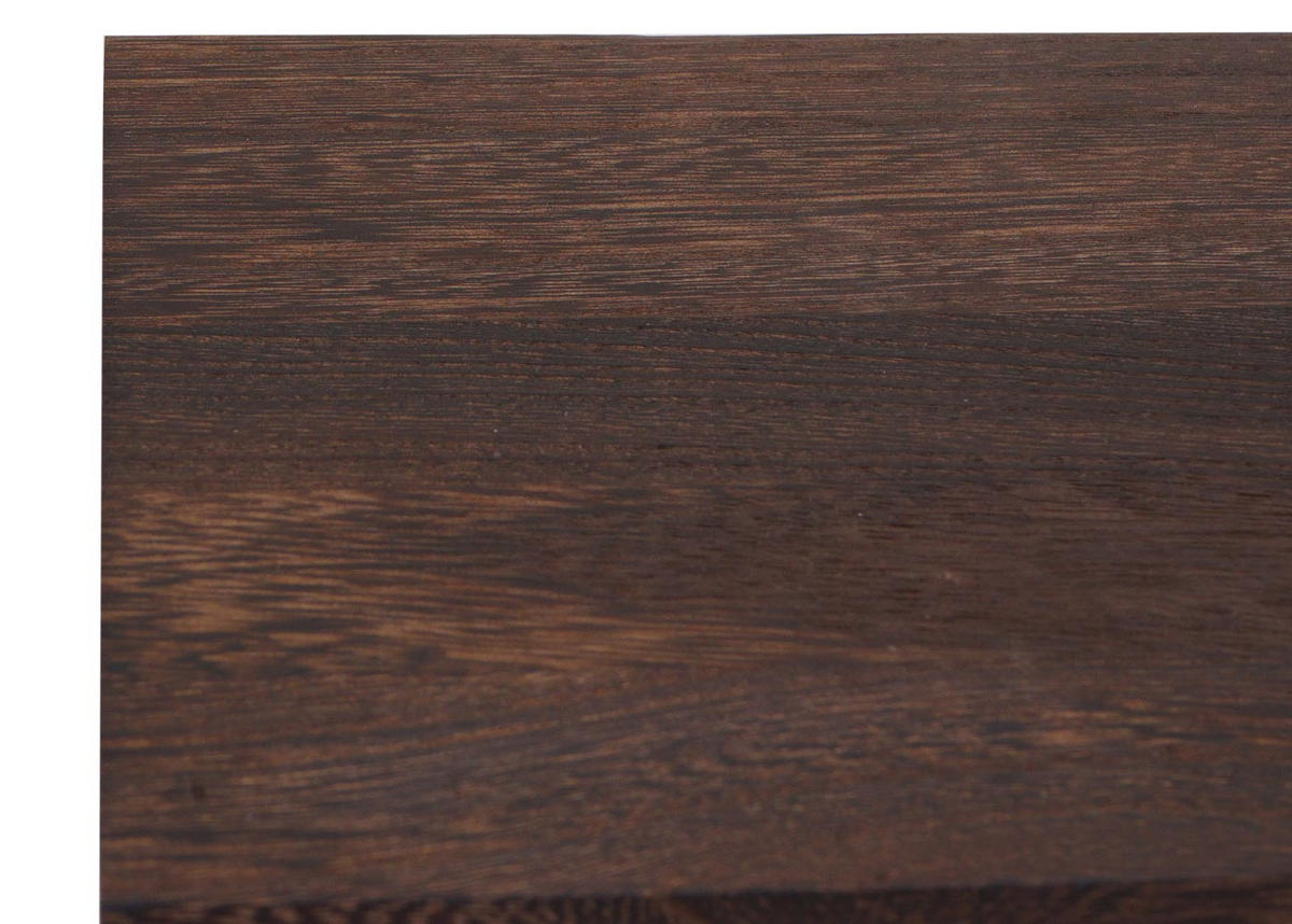 WANDREGAL Dunkelbraun, Schwarz - Dunkelbraun/Schwarz, Holz (60/60/18cm) - MCW