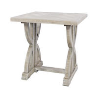 BEISTELLTISCH AVOLA Beige 61x61x61 cm - Beige, Holz (61/61/61cm) - FURNLUX