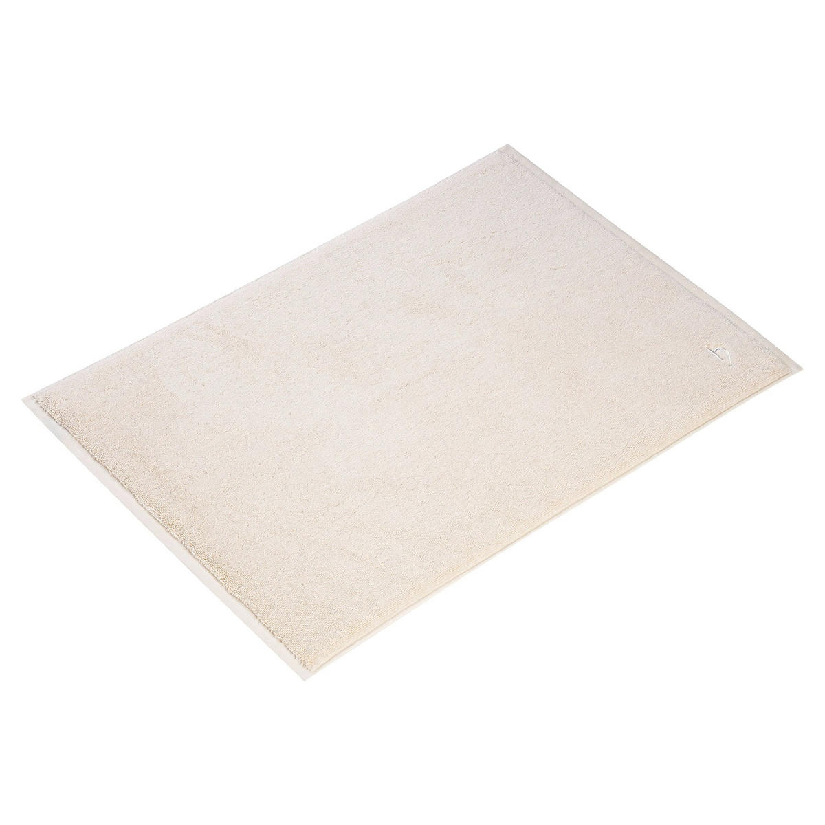BADVORLEGER Pura Creme - Creme, Textil (50/70cm) - Herzbach Home
