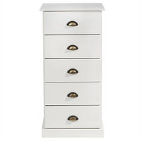 KOMMODE PARIS - Weiß, Holz (48/95/39cm) - IDIMEX