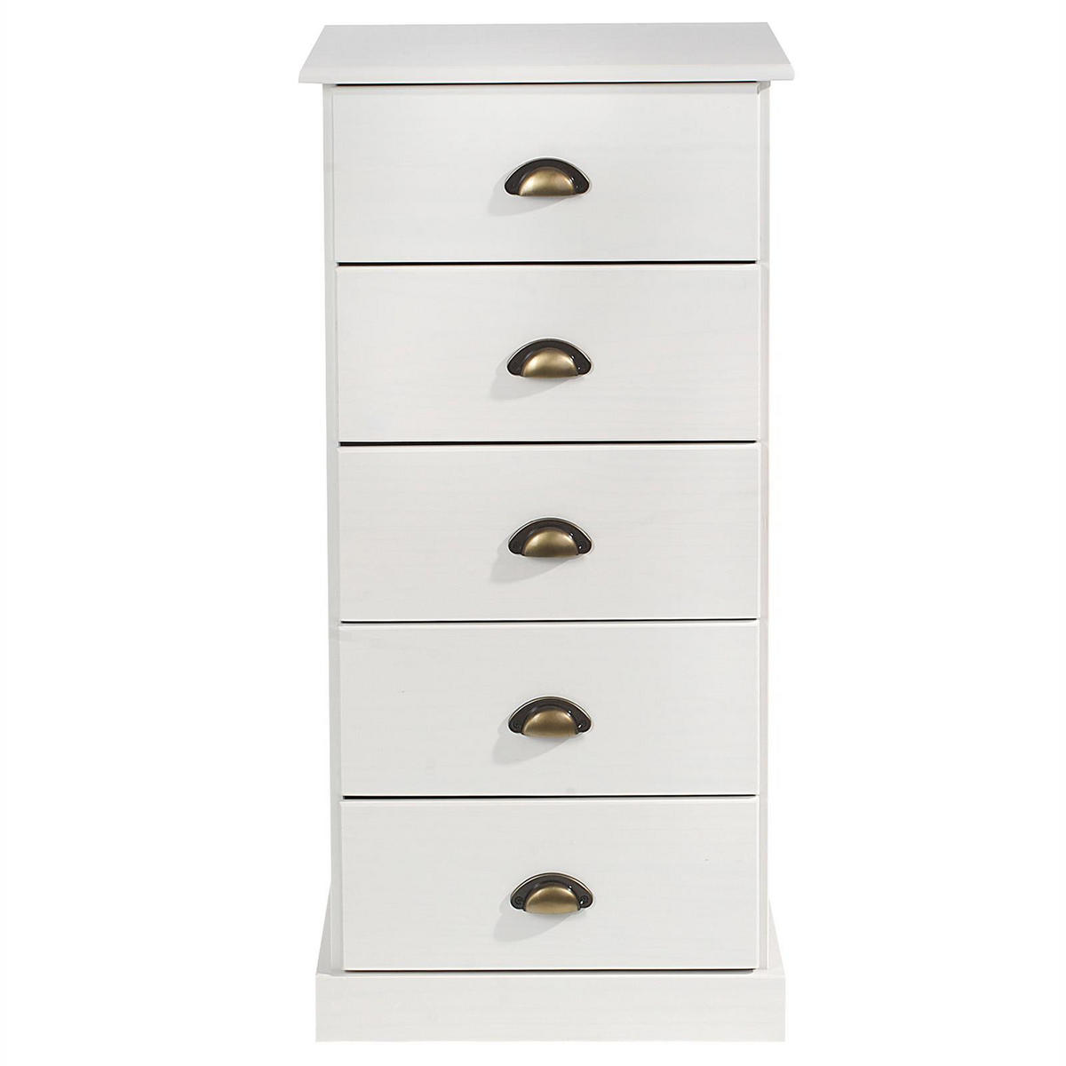 KOMMODE PARIS - Weiß, Holz (48/95/39cm) - IDIMEX