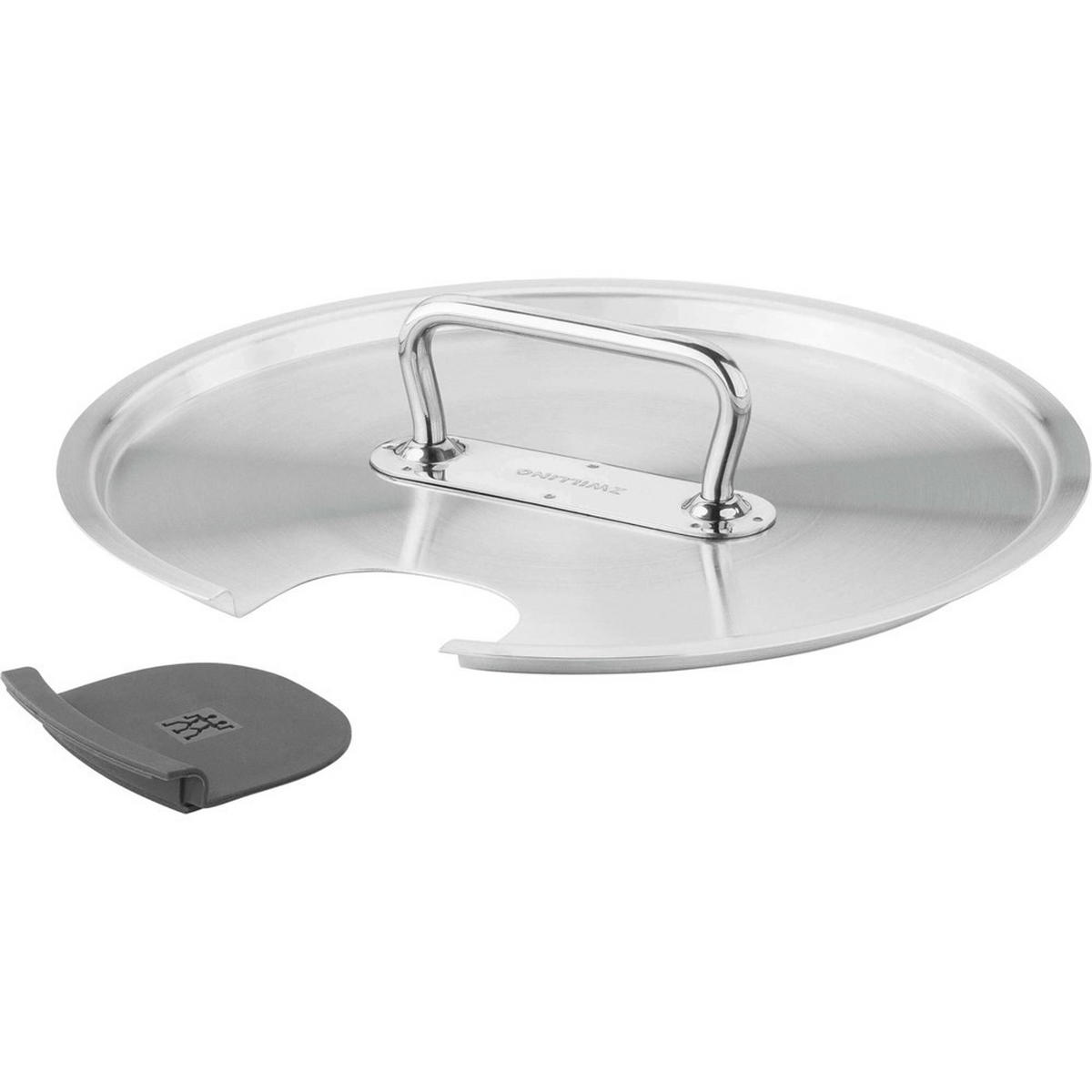 DECKEL Silber 25.9/25.9/4.7 cm 710809240 - Silberfarben, Metall (24cm) - Zwilling