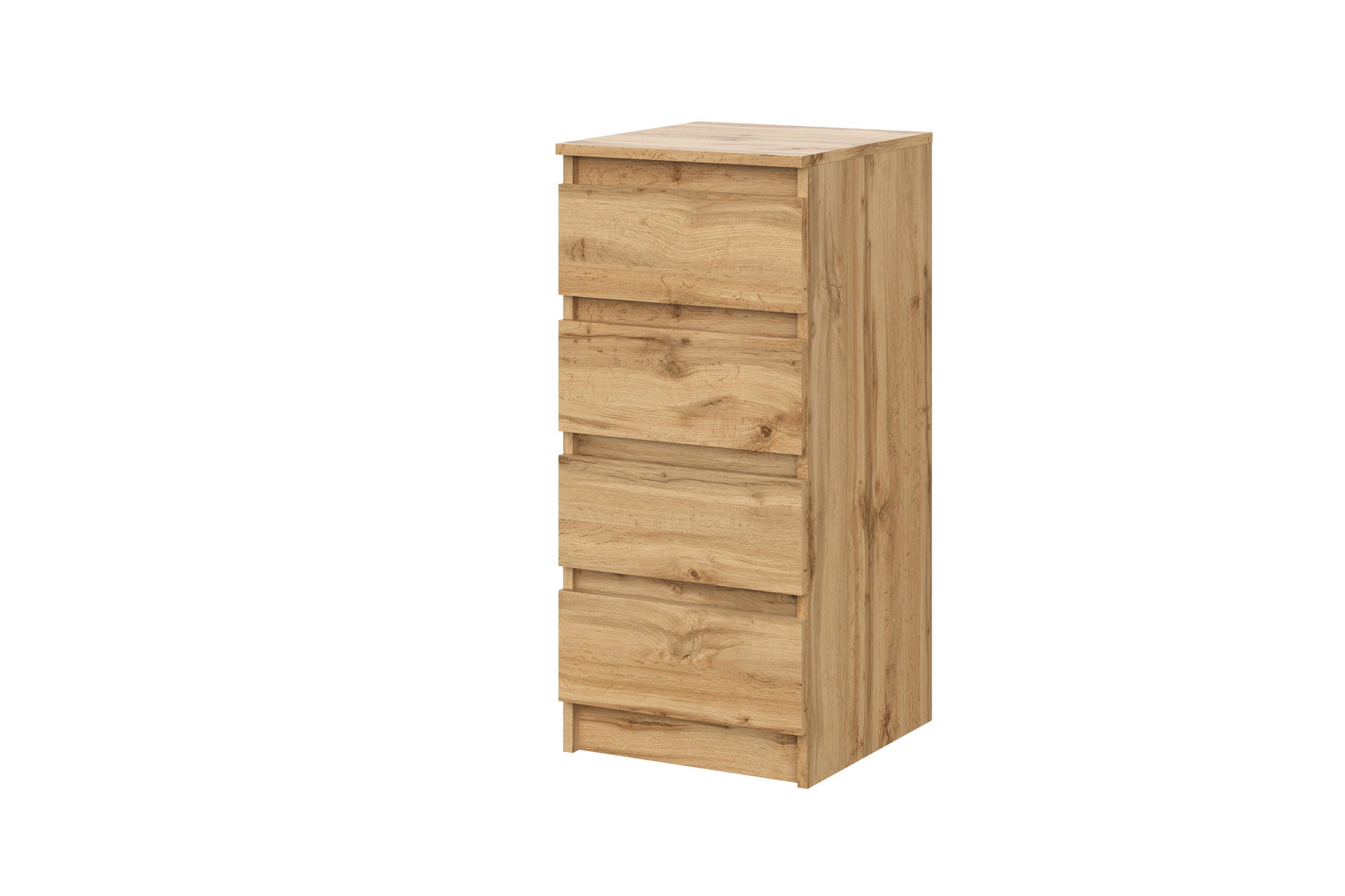 KOMMODE Wotan Eiche 40/90/43 - Eiche Wotan, Holzwerkstoff (40/90/43cm) - RAUMHIRSCH FURNITURE