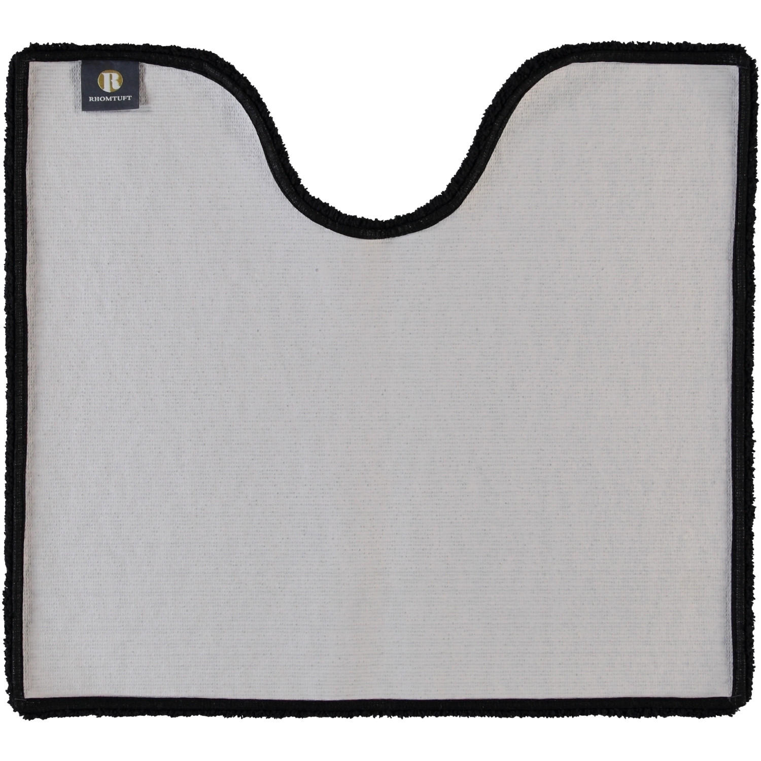 BADTEPPICHE SQUARE SCHWARZ - 15 - Schwarz, Textil (55/60cm) - Rhomtuft
