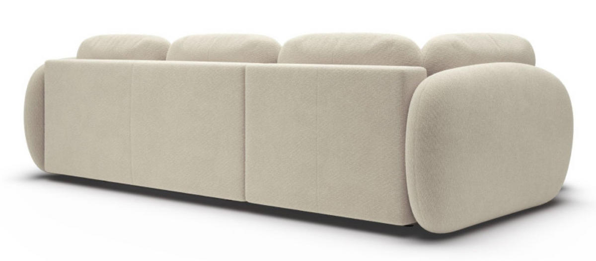 ECKSOFA Beige Olivio II Ausziehbar Links - Beige, Textil (289/190cm) - Sepro Meble