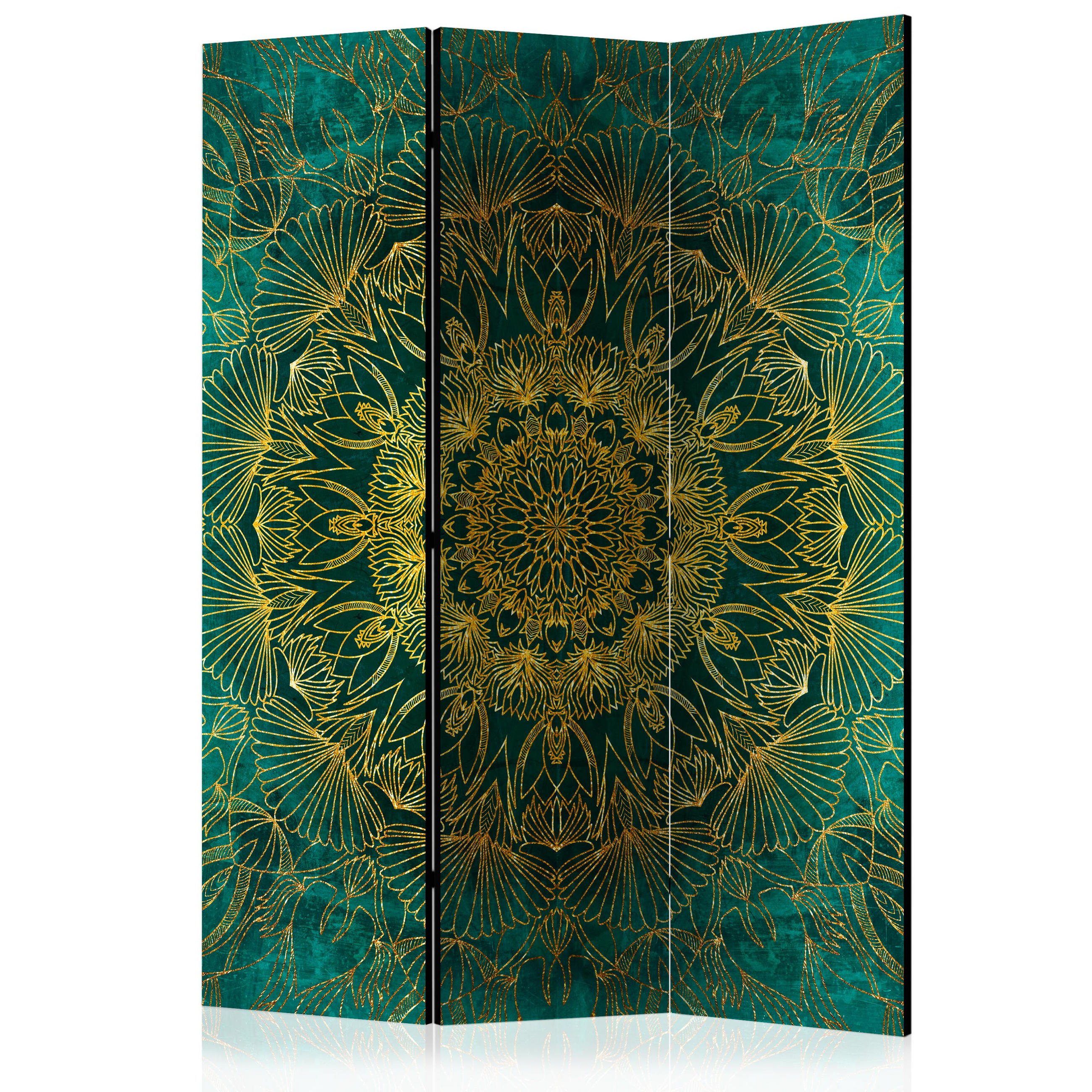 Muralo Einseitig Gelb, Braun, Grün 135x172x3 cm