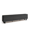 TV-SCHRANK Lowboard, schwarz, 240/35/57cm - Schwarz, Holzwerkstoff (240/57/35cm) - Skraut Home