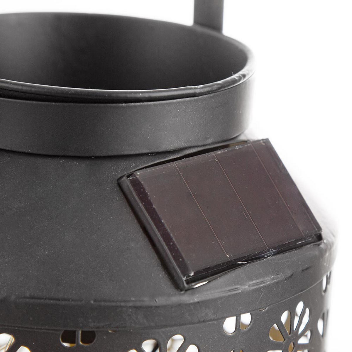 LED AUSSENLEUCHTE Metall Schwarz - Schwarz, Metall (10/10/16cm)