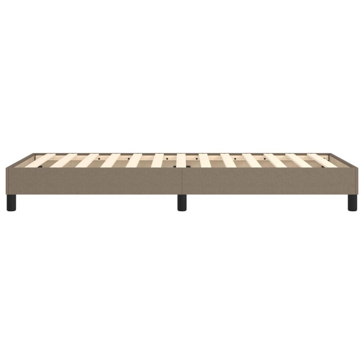 POLSTERBETT Quinlan 90/203 cm - Taupe, Holzwerkstoff (90/200cm) - Nettlife