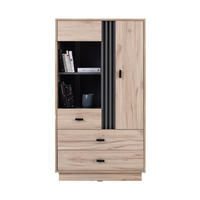 VITRINE – 80 cm – ALLMO System – Sonoma Eiche - Sonoma Eiche, Holzwerkstoff (80/145/40cm) - hi-markt